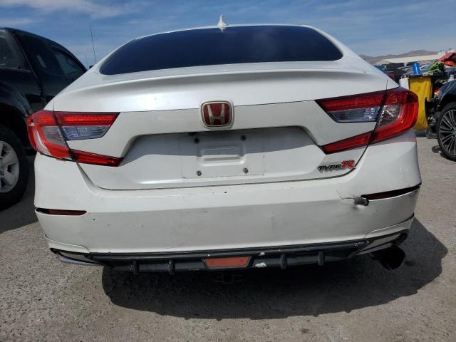 1HGCV3F54JA011891 - 2018 HONDA ACCORD HYBRID EXL WHITE photo 6