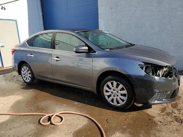 3N1AB7AP8KY447917 - 2019 NISSAN SENTRA S GRAY photo 4