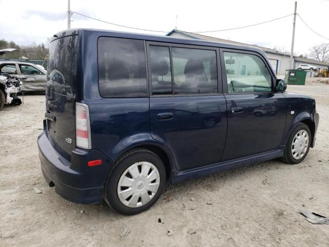 JTLKT324764102015 - 2006 TOYOTA SCION XB BLUE photo 3