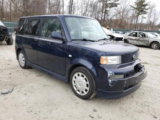 JTLKT324764102015 - 2006 TOYOTA SCION XB BLUE photo 4