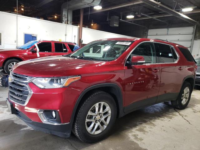 1GNEVGKW1KJ101568 - 2019 CHEVROLET TRAVERSE LT RED photo 1