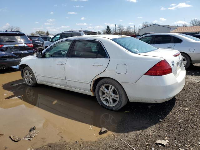 1HGCM56826A083284 - 2006 HONDA ACCORD EX WHITE photo 2