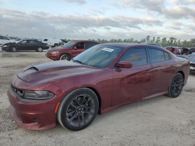 2C3CDXGJ5LH133432 - 2020 DODGE CHARGER SCAT PACK BURGUNDY photo 1