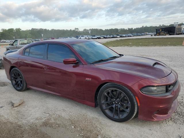 2C3CDXGJ5LH133432 - 2020 DODGE CHARGER SCAT PACK BURGUNDY photo 4