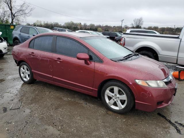 19XFA1F6XAE072146 - 2010 HONDA CIVIC LX-S MAROON photo 4