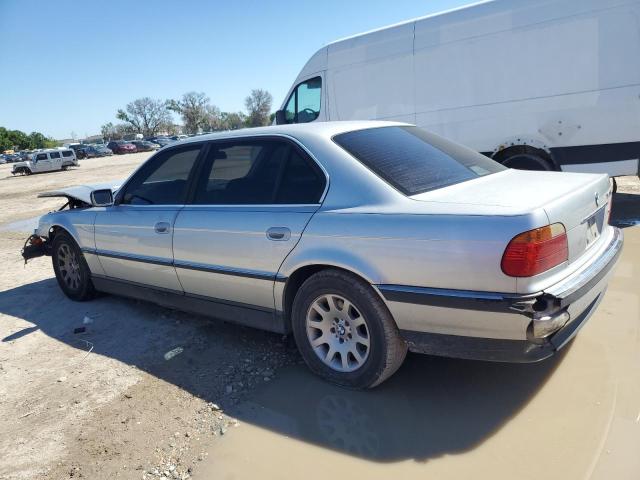 WBAGH8346YDP08842 - 2000 BMW 740 IL SILVER photo 2