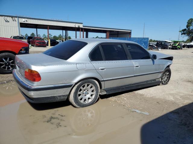 WBAGH8346YDP08842 - 2000 BMW 740 IL SILVER photo 3