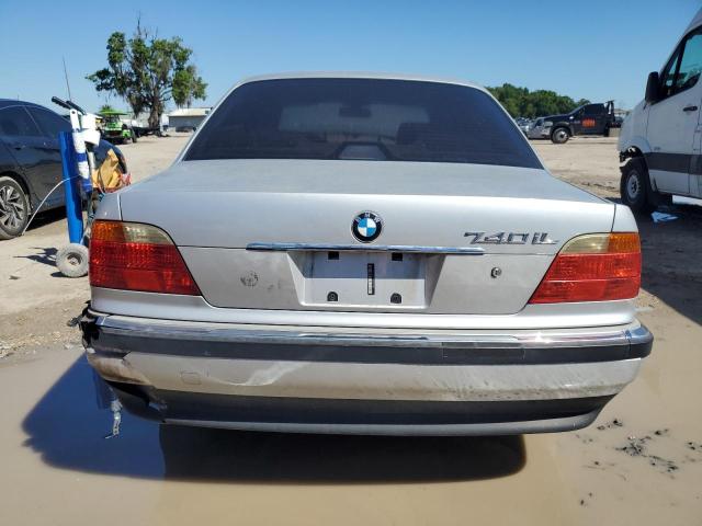 WBAGH8346YDP08842 - 2000 BMW 740 IL SILVER photo 6