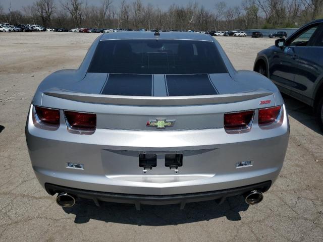 2G1FK1EJ9A9130872 - 2010 CHEVROLET CAMARO SS SILVER photo 6