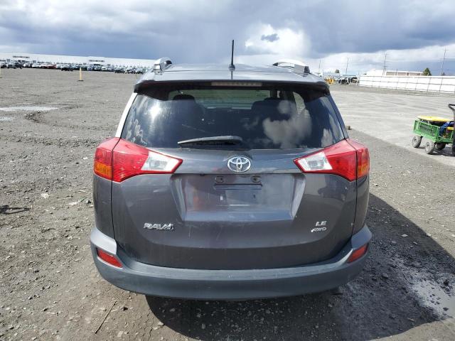 2T3BFREV7FW238058 - 2015 TOYOTA RAV4 LE GRAY photo 6