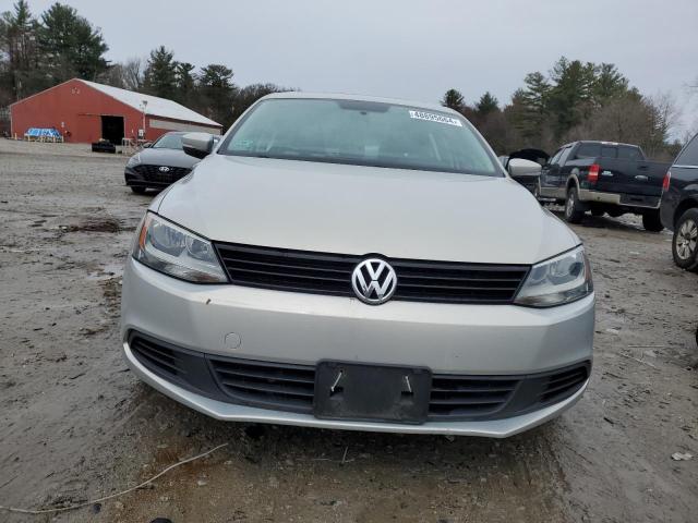 3VWLL7AJ3BM094313 - 2011 VOLKSWAGEN JETTA TDI SILVER photo 5