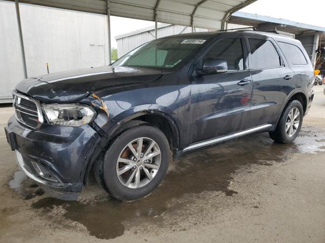 1C4RDJDG1EC561614 - 2014 DODGE DURANGO LIMITED BLUE photo 1