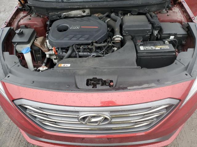 5NPE34AB2FH051919 - 2015 HYUNDAI SONATA SPORT RED photo 11