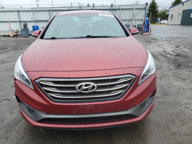 5NPE34AB2FH051919 - 2015 HYUNDAI SONATA SPORT RED photo 5