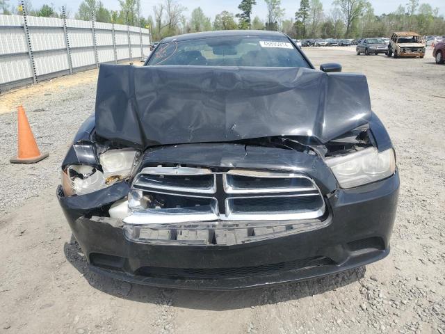 2C3CDXBG6CH299714 - 2012 DODGE CHARGER SE BLACK photo 5