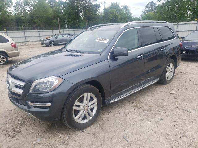 4JGDF2EE0DA163727 - 2013 MERCEDES-BENZ GL 350 BLUETEC GRAY photo 1