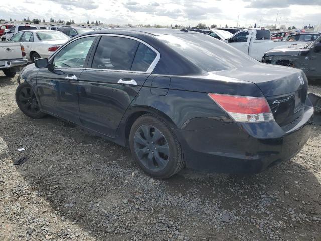 1HGCP36888A041247 - 2008 HONDA ACCORD EXL BLACK photo 2