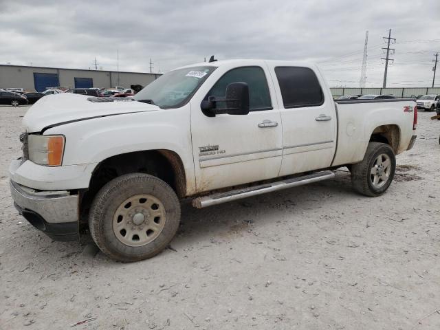 1GT120CG8EF155553 - 2014 GMC SIERRA K2500 SLE WHITE photo 1