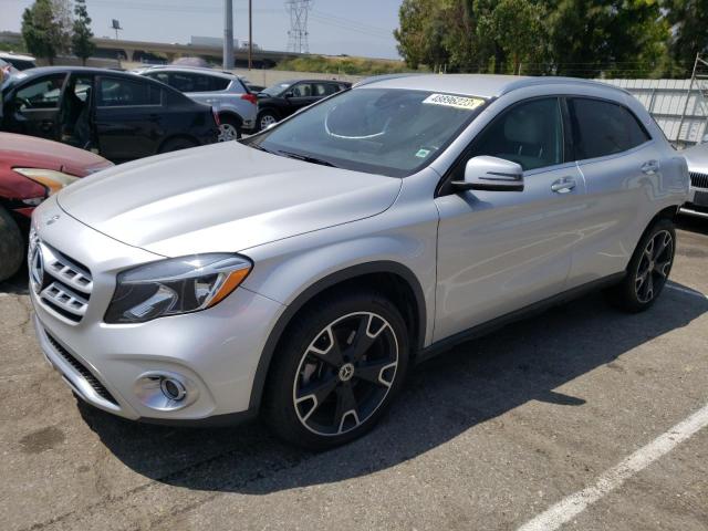 WDCTG4EB1KU009385 - 2019 MERCEDES-BENZ GLA 250 SILVER photo 1