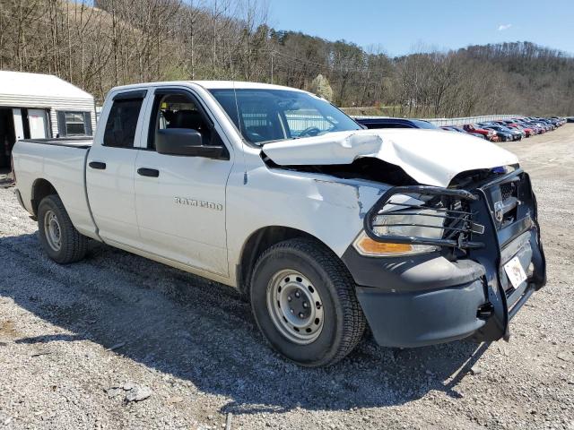 1C6RD7FP0CS299160 - 2012 DODGE RAM 1500 ST WHITE photo 4