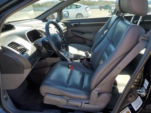 2HGFA16909H518283 - 2009 HONDA CIVIC EXL შავი ფოტო 7