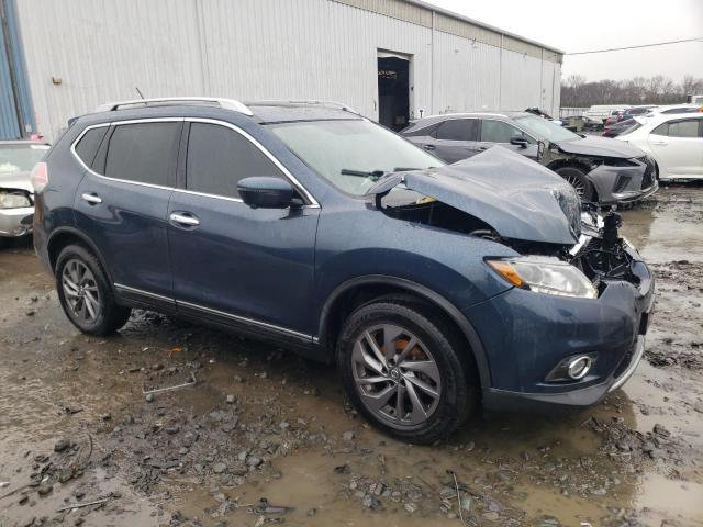 5N1AT2MV9GC868791 - 2016 NISSAN ROGUE S BLUE photo 4