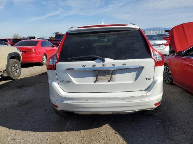 YV440MDM0F2642783 - 2015 VOLVO XC60 T5 PLATINUM WHITE photo 6