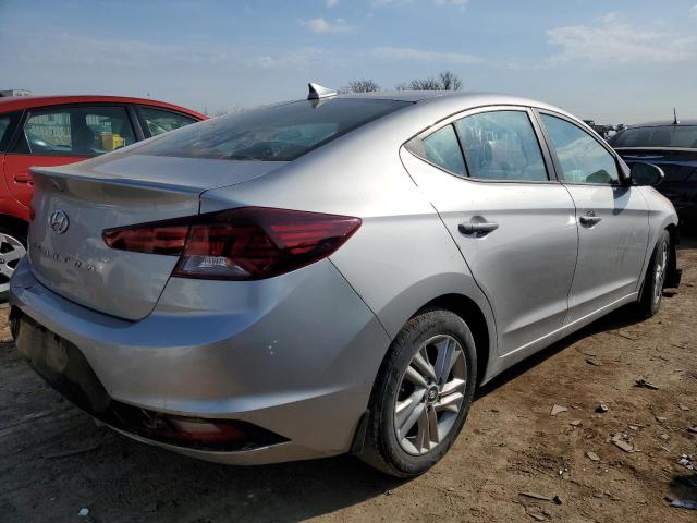 5NPD84LF7LH593672 - 2020 HYUNDAI ELANTRA SEL SILVER photo 3