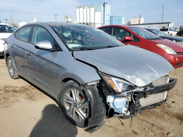 5NPD84LF7LH593672 - 2020 HYUNDAI ELANTRA SEL SILVER photo 4