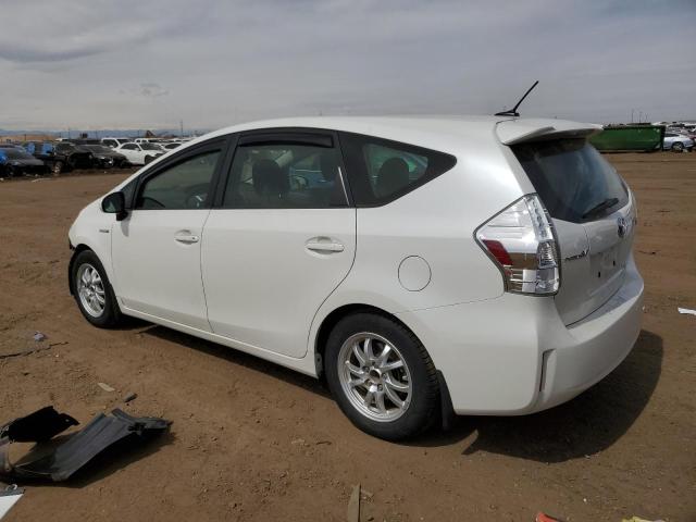 JTDZN3EU4D3204455 - 2013 TOYOTA PRIUS V WHITE photo 2