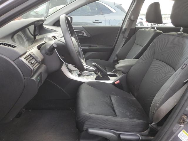 1HGCR2F36FA063740 - 2015 HONDA ACCORD LX GRAY photo 7