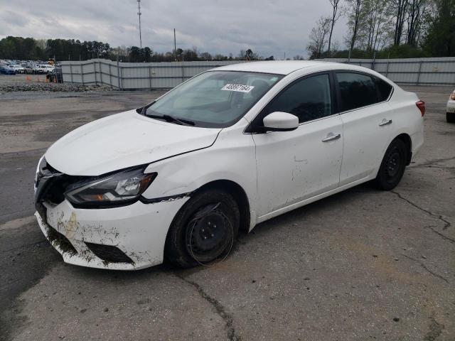 3N1AB7APXGY273470 - 2016 NISSAN SENTRA S WHITE photo 1