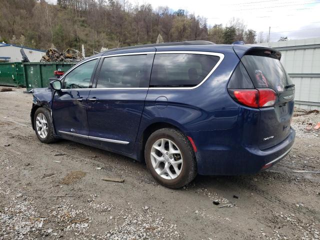 2C4RC1BG4HR519407 - 2017 CHRYSLER PACIFICA TOURING L BLUE photo 2