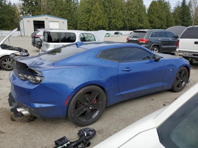 1G1FE1R73K0124325 - 2019 CHEVROLET CAMARO SS BLUE photo 3