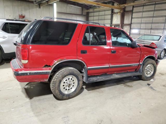 1GNDT13W2S2104485 - 1995 CHEVROLET BLAZER RED photo 3