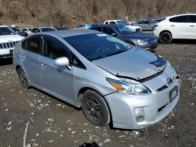 JTDKN3DU7A5087800 - 2010 TOYOTA PRIUS SILVER photo 4