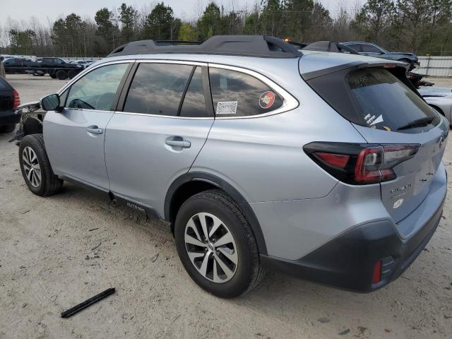 4S4BTACC8L3171928 - 2020 SUBARU OUTBACK PREMIUM SILVER photo 2