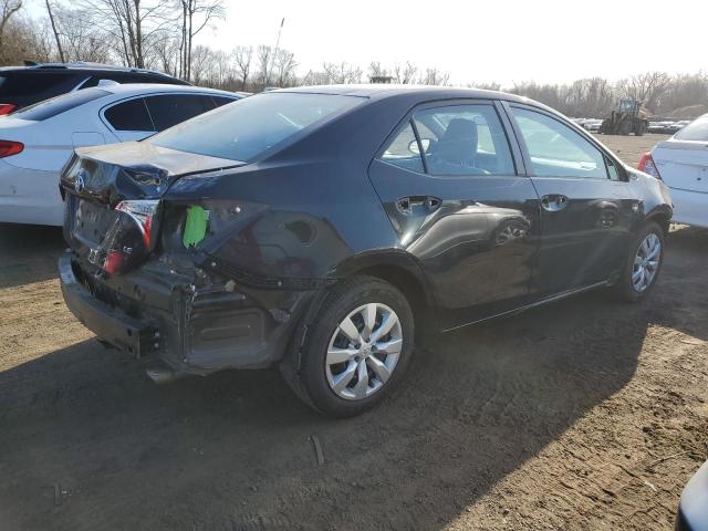2T1BURHE2GC511601 - 2016 TOYOTA COROLLA L BLACK photo 3