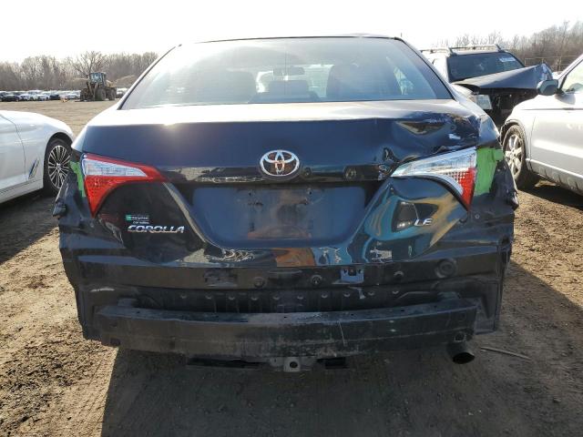 2T1BURHE2GC511601 - 2016 TOYOTA COROLLA L BLACK photo 6