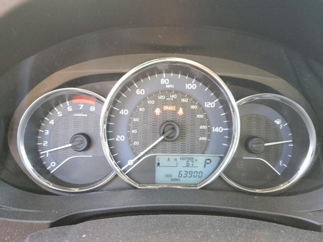 2T1BURHE2GC511601 - 2016 TOYOTA COROLLA L BLACK photo 9