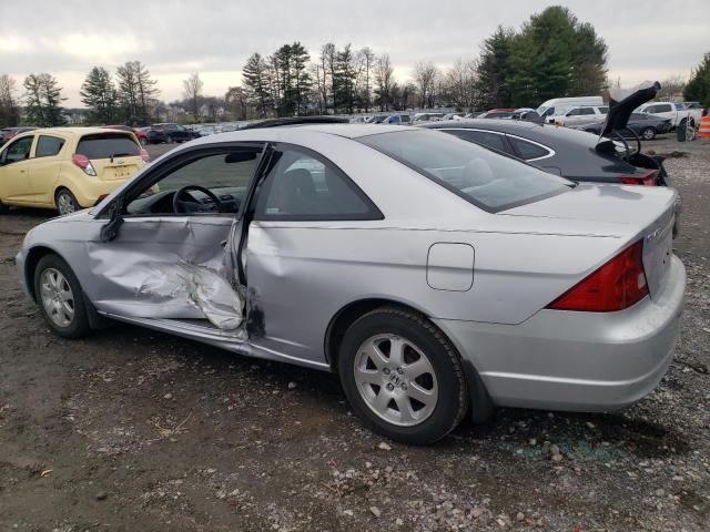 1HGEM21903L074901 - 2003 HONDA CIVIC EX SILVER photo 2