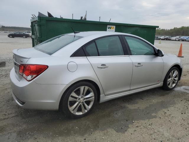 1G1PG5SB3D7316228 - 2013 CHEVROLET CRUZE LTZ SILVER photo 3