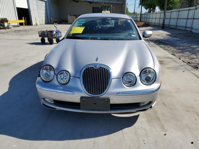 SAJEA01U53HM59665 - 2003 JAGUAR S-TYPE SILVER photo 5