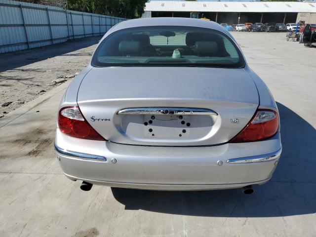 SAJEA01U53HM59665 - 2003 JAGUAR S-TYPE SILVER photo 6