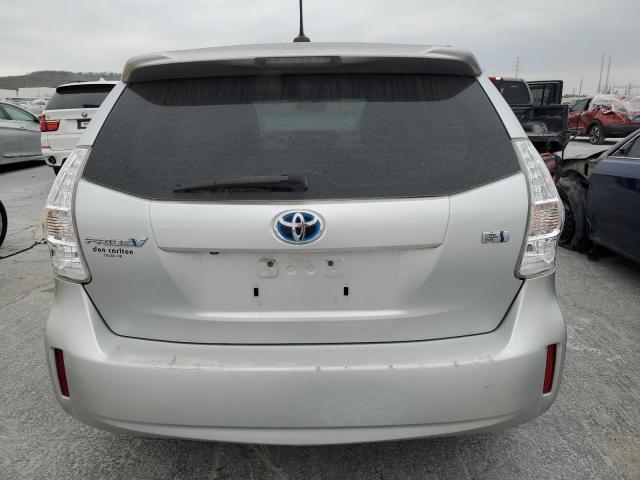 JTDZN3EU6E3317535 - 2014 TOYOTA PRIUS V SILVER photo 6