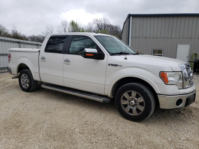 1FTFW1CV6AFC35605 - 2010 FORD F150 SUPERCREW WHITE photo 4