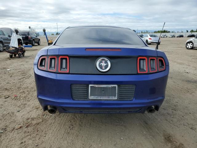 1ZVBP8AMXE5252799 - 2014 FORD MUSTANG BLUE photo 6