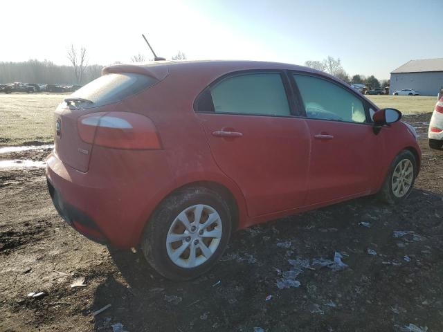 KNADN5A32C6040894 - 2012 KIA RIO EX RED photo 3