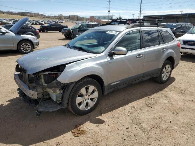 4S4BRBCC0B3358972 - 2011 SUBARU OUTBACK 2.5I PREMIUM SILVER photo 1