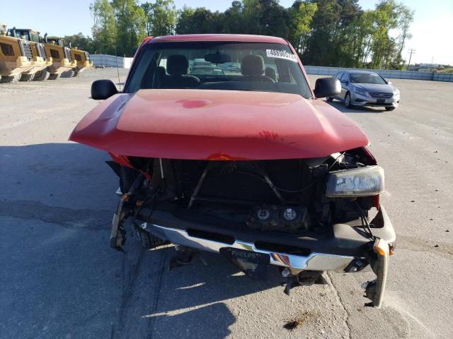 3GCEC14X07G239502 - 2007 CHEVROLET SILVERADO C1500 CLASSIC RED photo 5